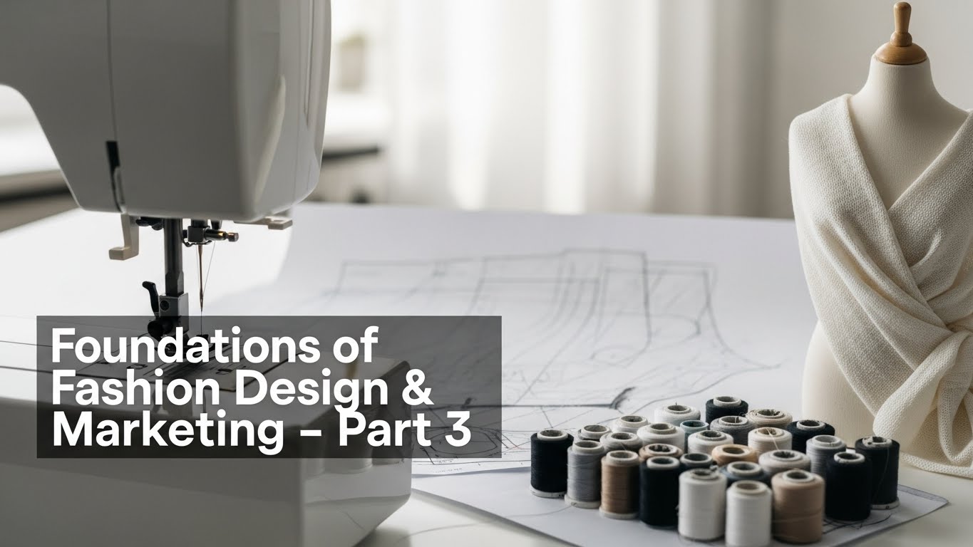 Foundations of Fashion Design & Marketing – Part 3 FDM103